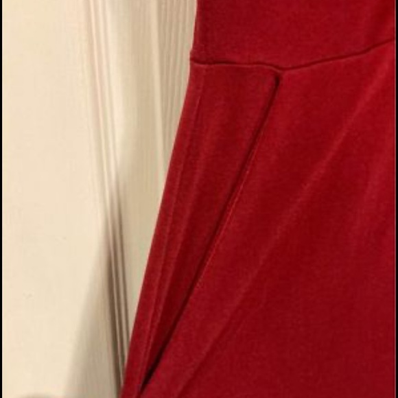 BCBGeneration Deep Red Jumpsuit, smalll - Picture 7 of 8